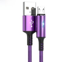 MAOYYE 3A Fast Charging USB Micro Cable Data Cable Charger Cord for Samsung Xiaomi Phone Accessories LED Indicator Usb Cable