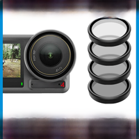TELESIN CPL ND8 ND16 ND32 Lens Filter Set Aluminium Alloy Frame for DJI OSMO Action 3 4 5Pro ND CPL Lens Filter For DJI 3 4 5pro