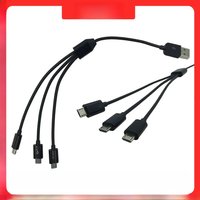 LBSC Usb Cable Usb 2.0 Type A Male To 3 Micro Usb Cable Micro Usb 5 Pin Male Splitter Y Data Sync And Charge Adapter Cable Tools