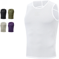 AliExpress PNS CYCLING CSPD Cycling Base Layer Sleeveless Quick Dry MTB Road Bicycle Underwear Vest High Quality Elastici Mesh Cycling Base Layer