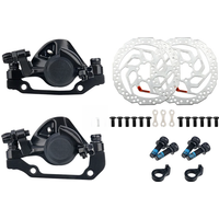 AliExpress Shimano SHIMANO BR-TX805 TOURNEY TX Mechanical Disc Brake Caliper BR-TX805 for MTB with Resin Pads Front Rear Disc Brake