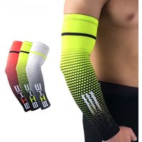 AliExpress dayselect 1 Pair Cool Men Cycling Running Bicycle UV Sun Protection Cuff Cover Protective Arm Sleeve Bike Sport Arm Warmers Sleeves