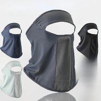 AliExpress WRELS Anti-UV Full Face Mask for Outdoor Sports Breathable Ice Silk Ear Cord Veil Mask Neck Protection Eyeglass Hole Full Face Cover