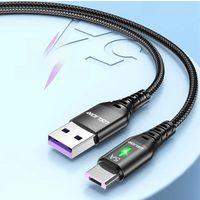 USLION 5A Micro USB Cable Fast Charging Mobile Phone Micro USB Wire cord For Xiaomi Android LED Lighting USB Charger Data Line