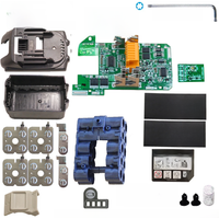 2sets BL1830 Li-ion Battery Case Charging Protection Circuit Board Box For Makita 18V Battery LED Indicator BL1860 BL1850 BL1840