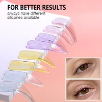 1 Pair Softening Lash Lift Pads, Reusable Eye Patches, Heart Shaped Lash Lift shields For Perming Or Dyeing Eyelashes & Eyebrows