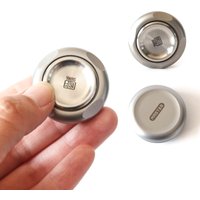 GAO Studio Magnetic Master 2.0 Fidget Slider Antistress EDC Adult Fidget Toys Metal Spinner Ratchet Haptic Coin for Anxiety
