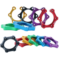 AliExpress NONE 2pcs Bicycle Bike 44mm 48mm Freewheel Threaded Hub Disc Brake Rotor 6-Bolt Flange Adapter Converter Spacers