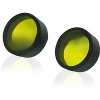 AliExpress morsrac 2Pcs Motorcycle Headlights 62MM Yellow Cover Plastic Moto LED Dirt Bike Fog Light Cover 3000k Motorbike Spotlight Lamp Cover