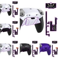 eXtremeRate RISE4 Plus MAX Remappable Back Button Kit w/Clicky Trigger Stop & Rubberized Grip for ps5 Controller BDM-030 040 050