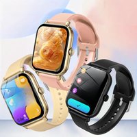 LAXASFIT 2025 New Men's Smart Watch Women's Gift Full Touch Screen Sports Fitness Watch Bluetooth Phone Digital Smart Watch