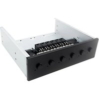 New 6 Way Hard Disk Selector Controller Hard Drive Power Switch Module for Desktop Computer Support 2.5/3.5 Inch SATA HDD