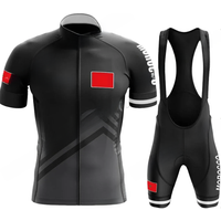 AliExpress NONE Morocco National Team 2024 Cycling Jersey Set Summer Cycling Clothing Road Bike Shirts Suit Bicycle bib Shorts MTB Maillot