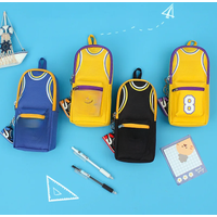 Waterproof Pencil Case Basketball Pencil Bag Multifunctional Pencil Box For Student Boy School Stationery
