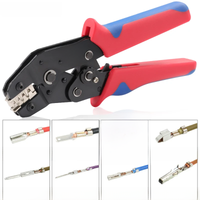 Crimping Tools For PH2.0/XH2.54/2.8/3.0/3.96/KF2510/JST Terminal SN-2549S 0.08-1.0mm²/AWG28-18 Wire Ratcheting Pliers YEFYM