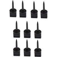 Archery Paper Target Pins Plastic Material Black Color Durable Nails Archery Tools for Outdoor Shooting and Archery Accessories