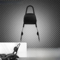 Motorcycle Detachable Sissy Bar Passenger Backrest Black For Harley Sportster XL 883 1200 72 48 Iron Roadster Custom 2004-2023