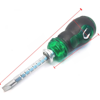 Short Distance Magnetic Screwdriver Cross And Slotted Screw Driver Set Mini Dual Purpose Scalable Screwdriver Hand Repair Tools