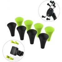 AliExpress Universal Bicycle Cell Phone Holder motorcycl Accessories for bike Silicone Cap Smartphone Motorcycle clamp Mount Holder