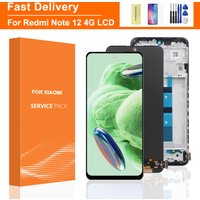 Ekran OLED do Xiaomi Redmi Note 12 4G 23021RAAEG 23021RAA2Y Wyświetlacz LCD Ekran dotykowy z ramką do Redmi Note 12 4G LCD