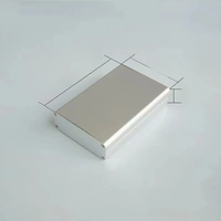 Aluminum Enclosure 88*30*120/130mm Silver/Black Waterproof Box Split Type Cooling Case Electronic DIY Power Housing Instrument