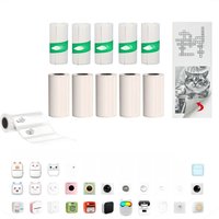 Mini Printer Paper Thermal Label Sticker Paper for Pocket Thermal Printer For Inkless Printing Photo Picture For DIY Creation