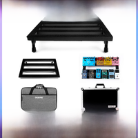 Ghost Fire Different Size Aluminum Alloy Super Light Portable Guitar Pedal Board Effect Pedalboard With Carrying Bag