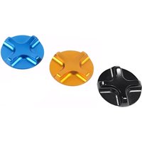 AliExpress ZTTO CNC Mountain Bike Air Gas Fork Value Cover MTB Front Fork Cap Protector Bicycle Parts Fork Star Nut Gold Blue