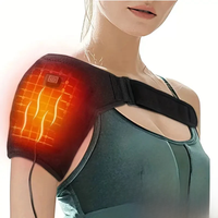 USB Electric Heating Amr Heated Shoulder Brace Wrap Shoulder Massage Support Belt Strap for Arm Shoulder Fitness Brace Keep Warm