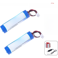4000mah 3.7 V 18650 Battery Pack Xh2.54-2p Plug Li-lon Rechargeable Lithium Battery with charger Clock Bluetooth Audio Battery
