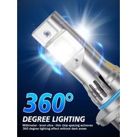 2Pcs LED Lights 200W 20000LM H4 H1 H7 H9 H8 H11 LED 9005 HB3 9006 HB4 6500K Headlight Bulb For Car Lamp White Plug&Play
