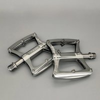 AliExpress WALGUN Ultralight Titanium 3 Bearings Bicycle Pedals Mountain Bike Pedal Anti-slip Footboard Titanium Alloy MTB Road Bike Pedals Parts