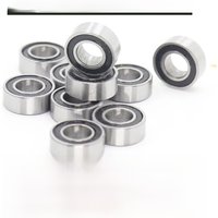 AliExpress FUSHIPRO MR125RS Bearing ( 10 PCS ) 5*12*4 mm ABEC-7 Hobby Electric RC Car Truck MR125 RS 2RS Ball Bearings MR125-2RS Black Sealed