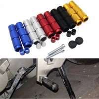 AliExpress NONE Motorcycle ATV Bike CNC Scooter Dirt Bike Aluminum M8 Footrests Foot Pegs Pedals For Honda Kawasaki Suzuki Yamaha KTM Universal