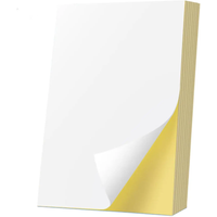A4 Matte Sticky Paper 20 50 Sheet white selfAdhesive Label For Inkjet LaserPrinter Easy Peeling Printable StickerSheets sticker