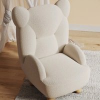 RICHOME Sofa Baby Alpaca Chair Internet Celebrity Single Animal Reading Corner Reading Baby Learning Sitting Lazy Chair Home