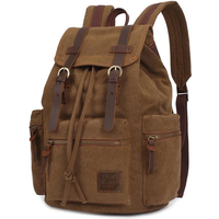 vintage canvas Backpacks Men And Women Bags Travel Students Casual For Hiking Travel Camping Backpack Mochila Masculina