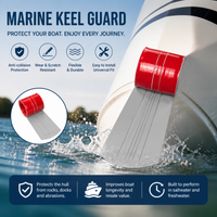 Wear-Resistant Boat Keel Guard Anti-Collision Accessory for Fishermen Water Sports Enthusiasts Beaching T - Boating Protection G