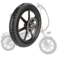 Motorcycle 14 inch Front Wheel 14x2.125 Tyre With 140MM Brake Disc For Electric Scooter E-bike Folding Bicycles Accessories
