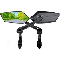 AliExpress NONE EasyDo Bike Rear View Mirror Wide Range 360 Degree Rotate Reflector for MTB Bicycle Flexible Safety Sight Cycling Accessories