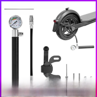 210PSI Portable Pump High Pressure Tire Inflator for Xiaomi Mi3 M365 Pro Ninebot Max G30 E-Scooter Tire High Pressure Mini Pump