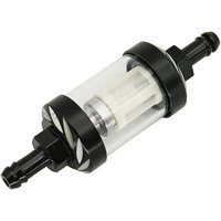 AliExpress 8mm CNC Aluminum Alloy Glass Gas Fuel Gasoline Oil Filter Moto for Dirt Pit Bike 125/140/150/160cc CRF70 90 110 TTR100 110 KLX65