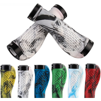 AliExpress NONE Lock on Bicycle Grips Durable Rubber Bicycle Handlebar Grip Ergonomics Mountain Bike Handle Waterproof Dustproof MTB Cuffs