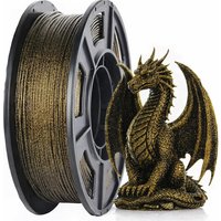 3D Printer Filament Galaxy Glitter PLA Filament 1.75mm 3D Printing Filament,black Glitter Gold,250g/500g,spool