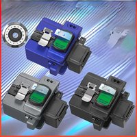 AUA-X5 FTTH High-precision for Cold Joint/Hot Melt Optical Fiber Cleaver Machine with 16 Surface Blade Cutting Tool