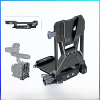 SmallRig V-Mount Battery Plate, V Lock Battery Mounting Plate with 1/4"-20 & 3/8"-16 Threaded Holes for DSLR Camera, Tripod 4505