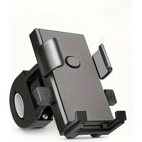 AliExpress NONE Universal Motorcycle & Bicycle Phone Mount 360° Rotatable Secure Anti-Shake Handlebar Holder with Automatic Locking Mechanism