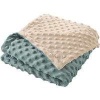 Baby Blanket Warm Fleece Infant Quilt Bedding Swaddle Wrap Newborn Soft Stroller Sleep Cover Comfortable Washable Thick Blanket