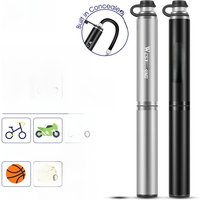AliExpress West Biking WEST BIKING Portable Bicycle Pump 160PSI Mini Aluminum Alloy Bike Pump Schrader/Presta Valve Inflator MTB Road Bike Accessories