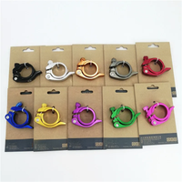 AliExpress NONE BMX Folding Bike Seatposts Clamps 41mm 40mm BYA412 Sp8 Bicycle Seat Post Clamp for Dahon Cycling Bicycle Parts